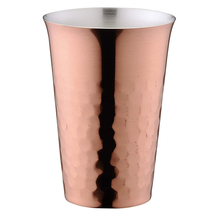 Tanabe Copper Guinomi Sake Cup Hammer Finish Mirror Finish