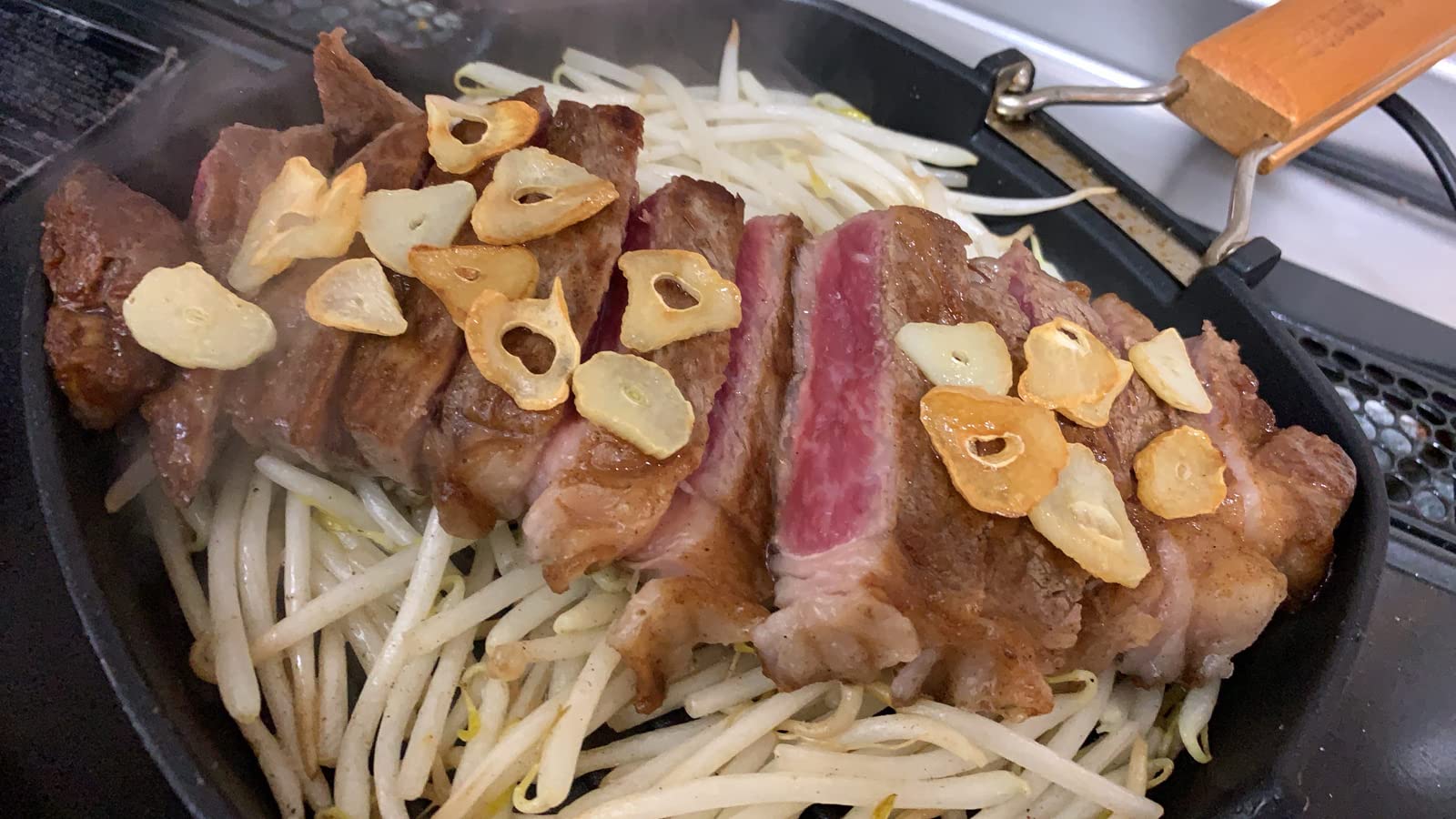 Taniguchi-Metal Grill Pan 20X20Cm Ih Compatible Japan Fluorine Processing Handle Natural Wood Foldable