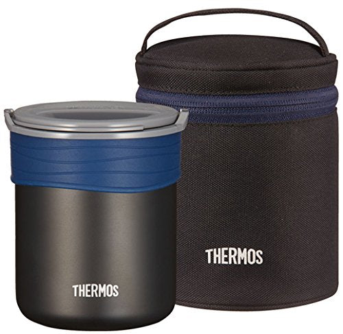 Thermos Jbp-360 0.8L Insulated Rice Container Black Japan