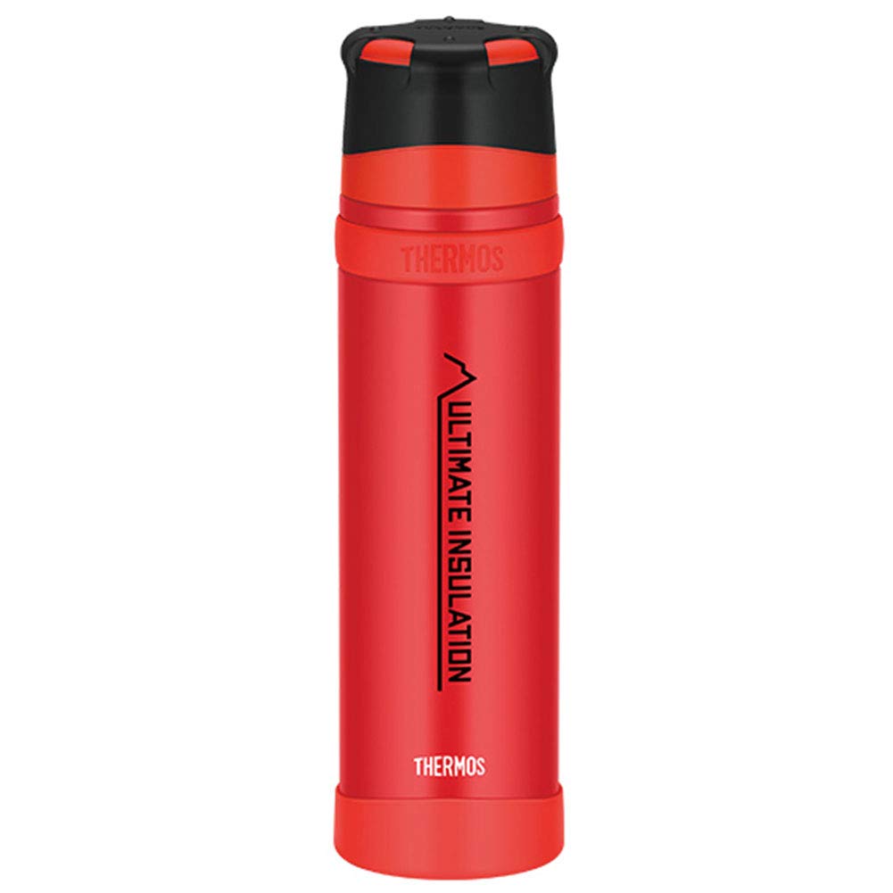Thermos Mountain 900Ml Matte Red Stainless Steel Bottle Ffx-901