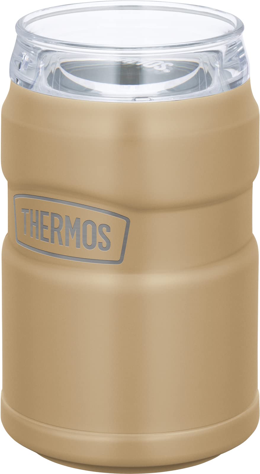 Thermos 2Way Cold Can Holder 350ml Capacity Outdoor Series Sand Beige Rod-0021
