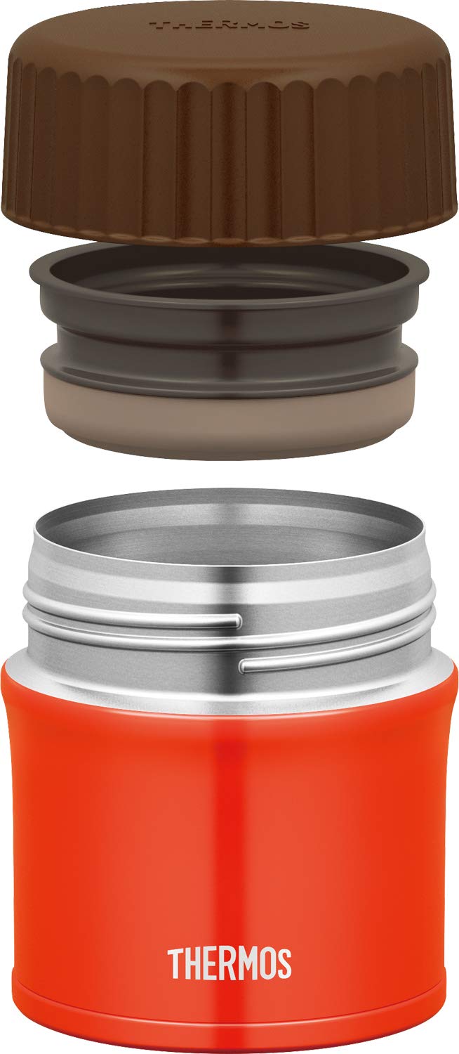 Thermos Red 300Ml Vacuum Insulated Lunch Jar Japan Jbu-300R