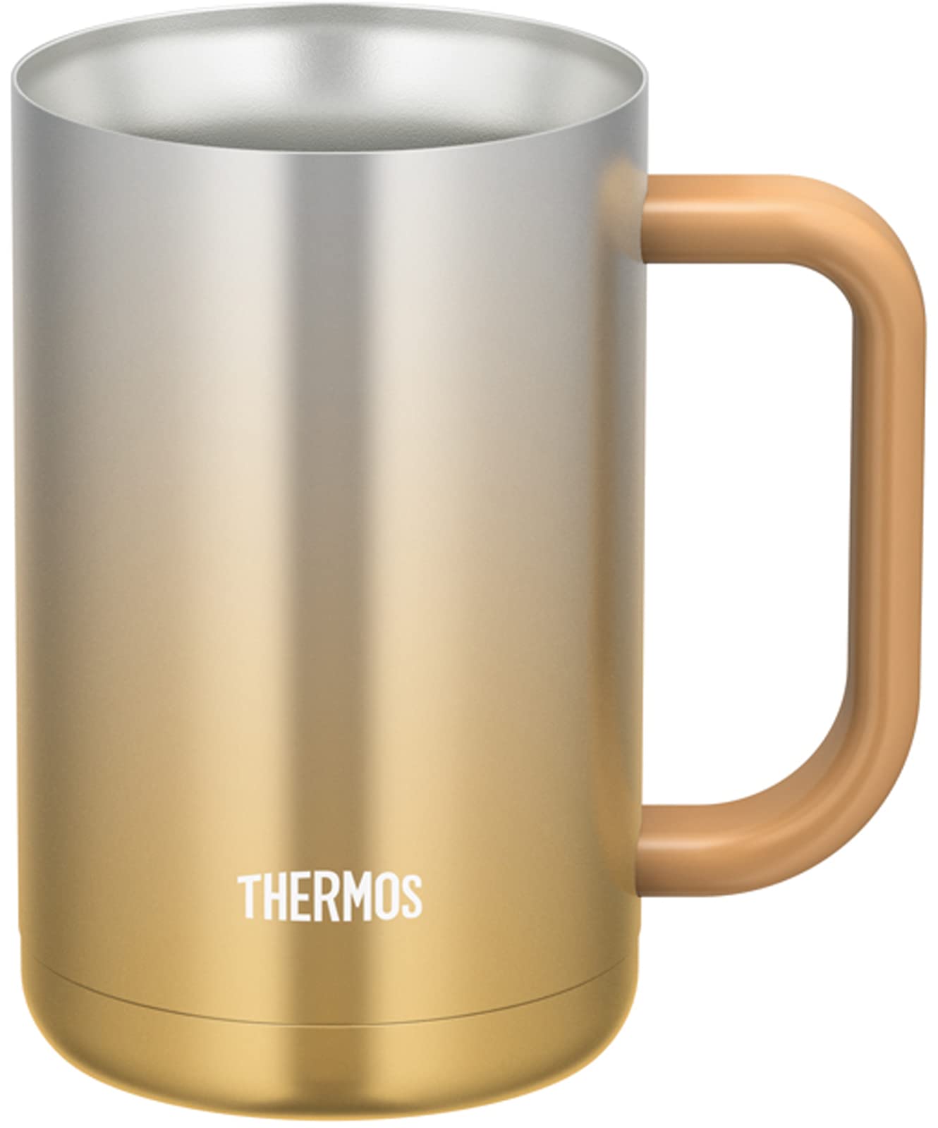 Thermos 600Ml Vacuum Insulated Mug in Sparkling Gold Model Jdk-600C