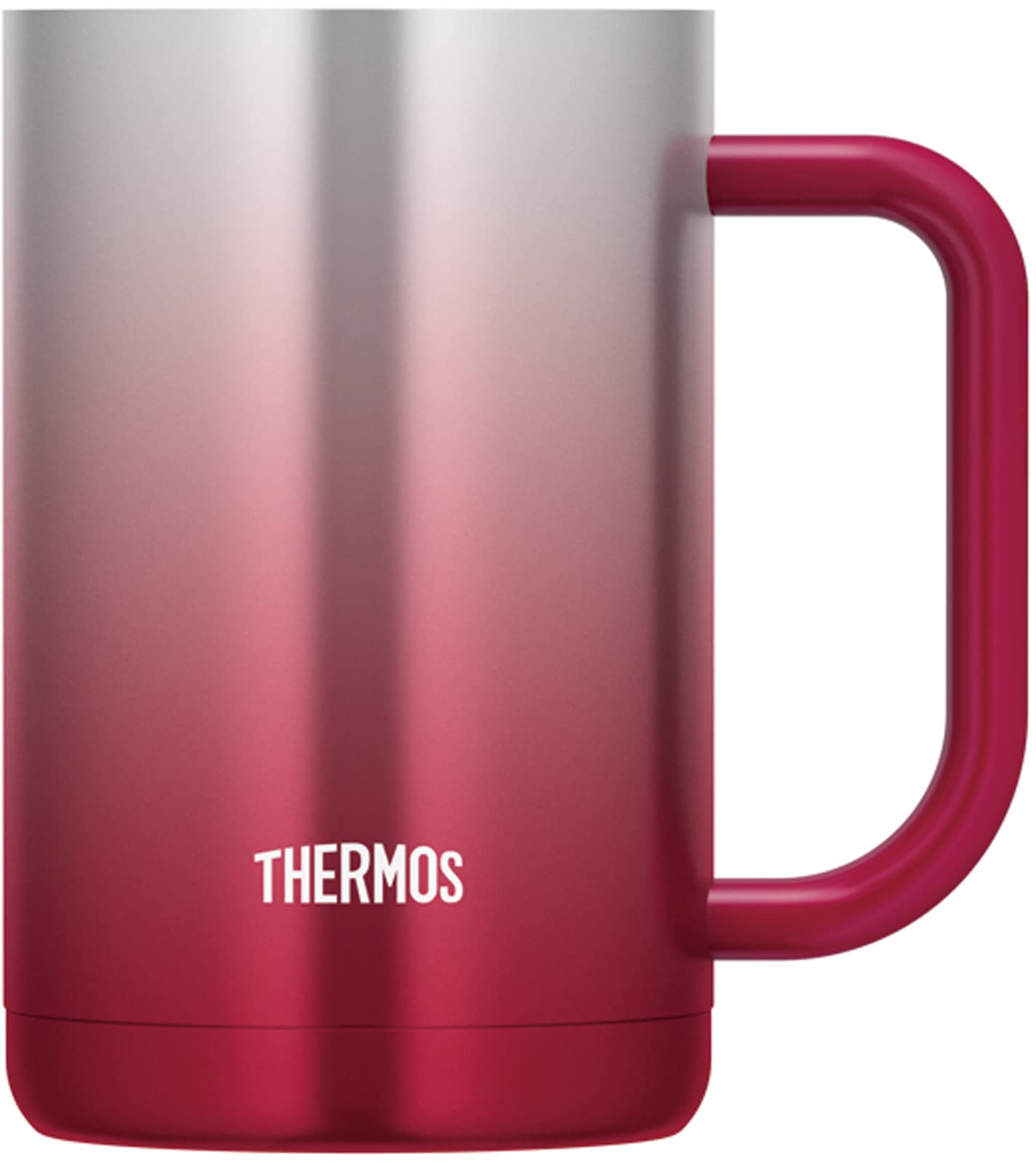 Thermos Sparkling Red Vacuum Insulated Mug 600ml - Model JDK-600C
