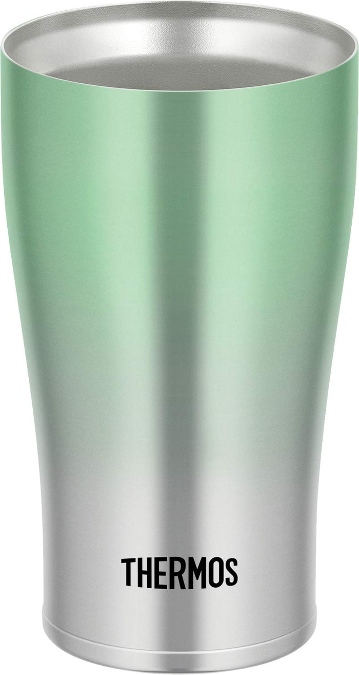 Thermos Vacuum Insulated 340Ml Green Fade Tumbler Jde-341C Japan
