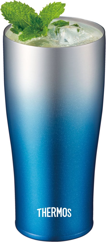 Thermos 420Ml Vacuum Insulated Tumbler Sparkling Blue Japan Jde-420C Sp-Bl