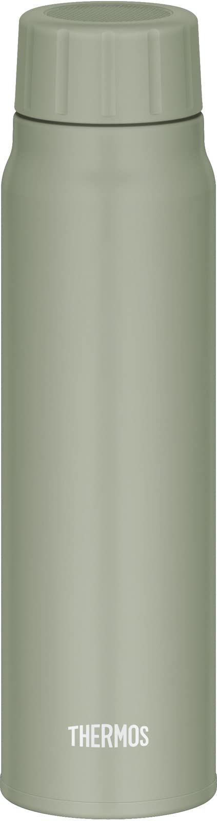 Thermos 500ml Khaki Water Bottle for Cold Drinks Only - Fjk-500 Kki