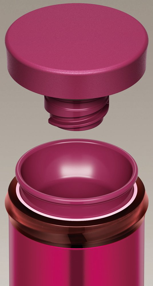 Thermos 0.35L Vacuum Insulated Water Bottle Mug Japan Burgundy Jno-350 Bgd