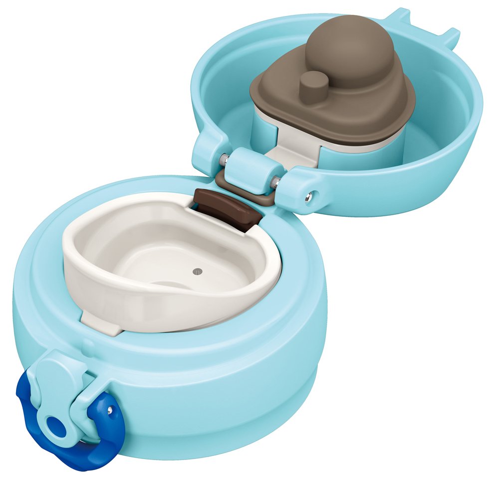 Thermos Japan Vacuum Insulated Water Bottle 400Ml Blue Stitch Jnl-403 Bst