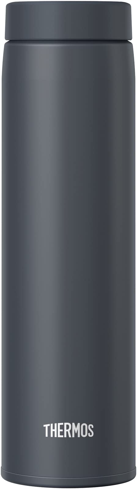 Thermos 600ml Dark Gray Vacuum Insulated Mobile Mug Water Bottle - Jon-600 Dgy