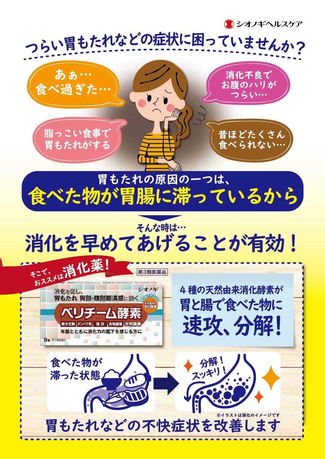 Isodine Verizym Enzyme 27 Capsules - Third-Class Otc Drugs From Japan