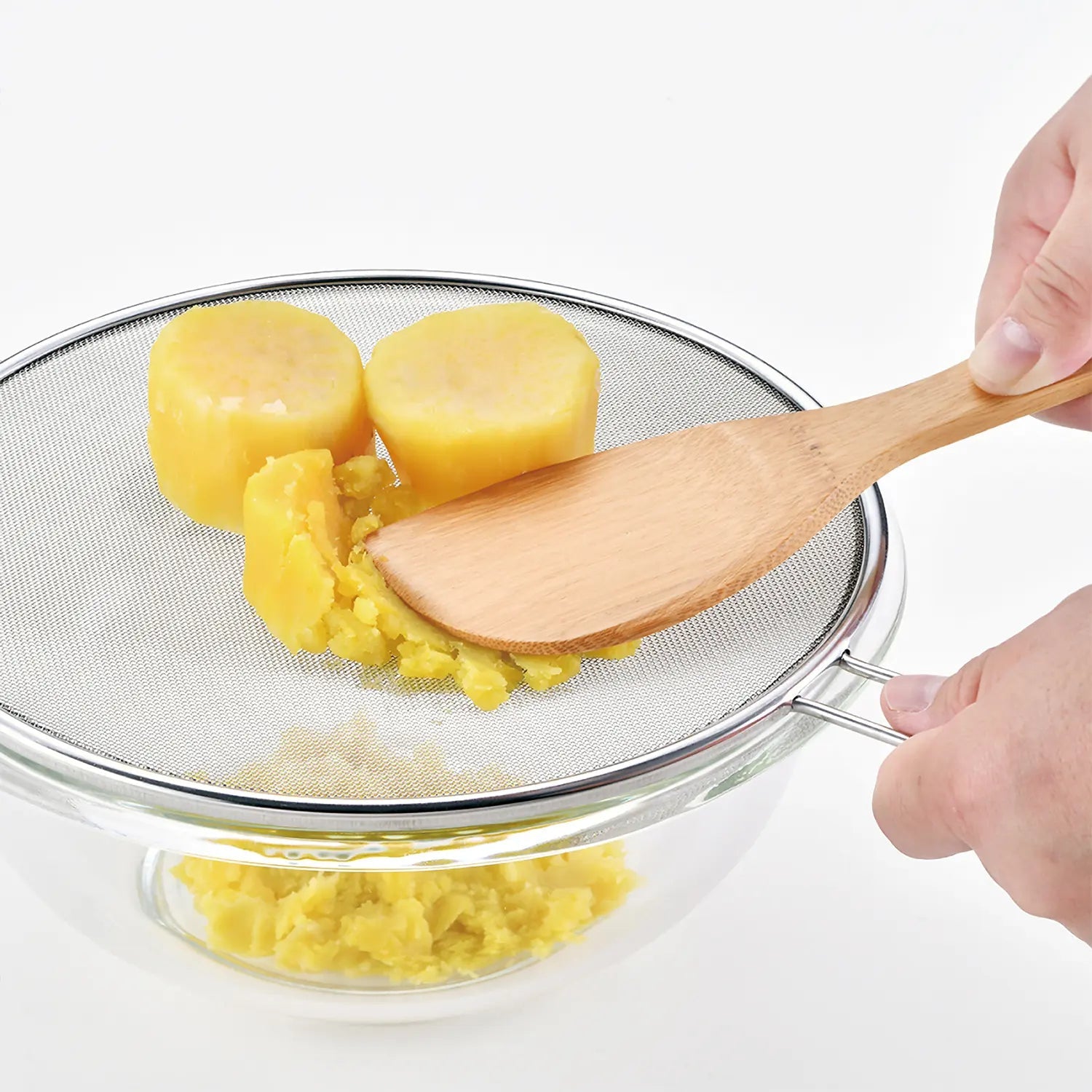 Three Snow Stainless Steel Splatter Screen 19cm