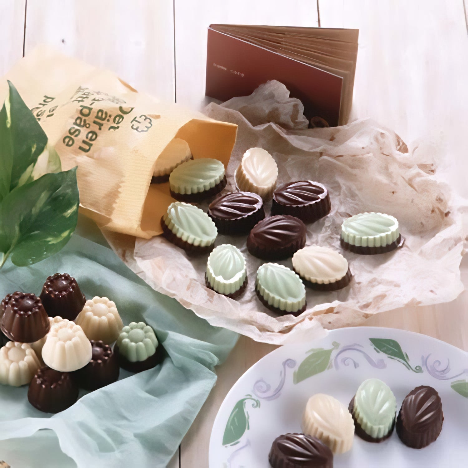 Tigercrown Abs Resin Leaf Chocolate Mold