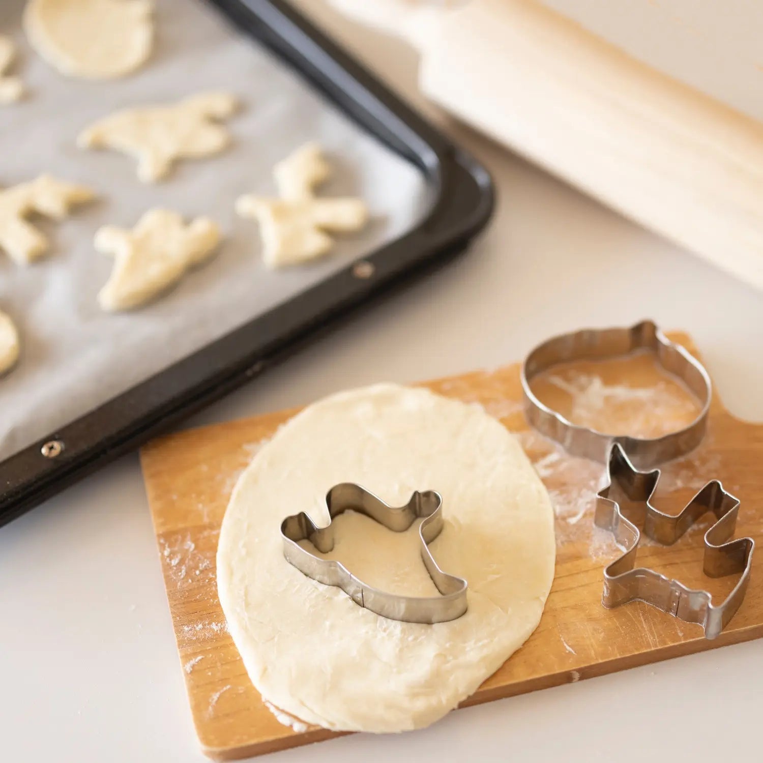 Tigercrown Japan Stainless Steel Pumpkin Cookie Cutter 74X64Mm