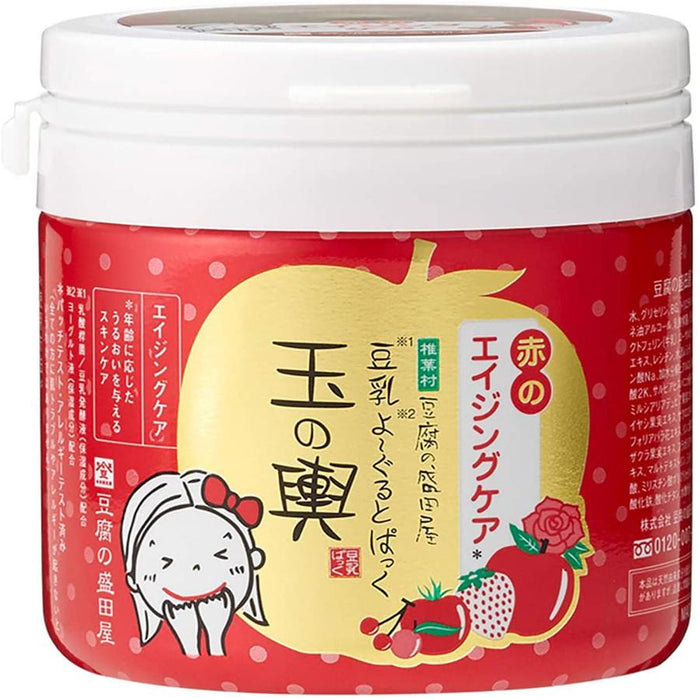 Tofu No Moritaya Soy Milk Yogurt Red Aging Care Facial Cream Mask 150g