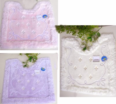 Senko Japan Toilet Mat Nynas Prologue Series Pink Purple White 70X70Cm