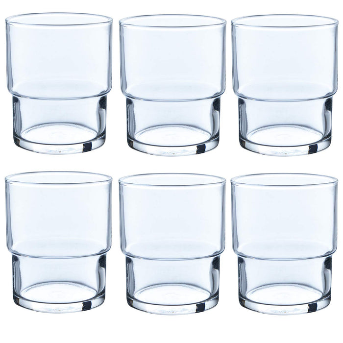Toyo Sasaki Glass Tumbler Set 200Ml 6Pcs Japan Dishwasher Safe Father'S Day Gift 00345Hs
