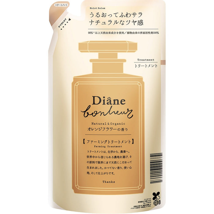 Diane Bonheur Treatment Refill Moist 400Ml With Orange Flower Fragrance - Japan