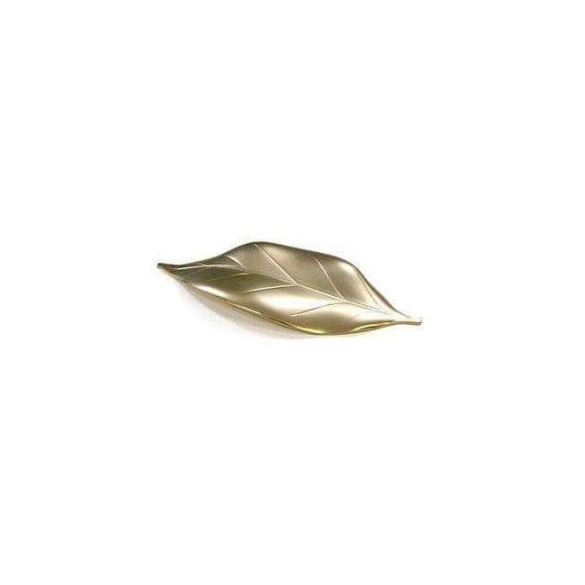 Tsubame Shinko Stainless Steel Leaf Shaped Chopstick Rest Gold