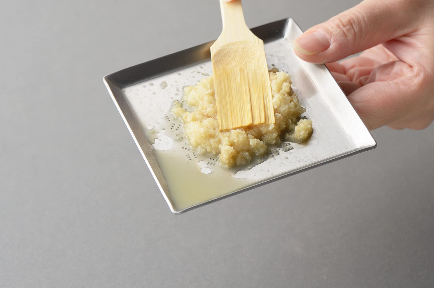 Tsuboe Kakuzara Premium Grater Square Plate For Ginger Made In Japan - Tsubamesanjo