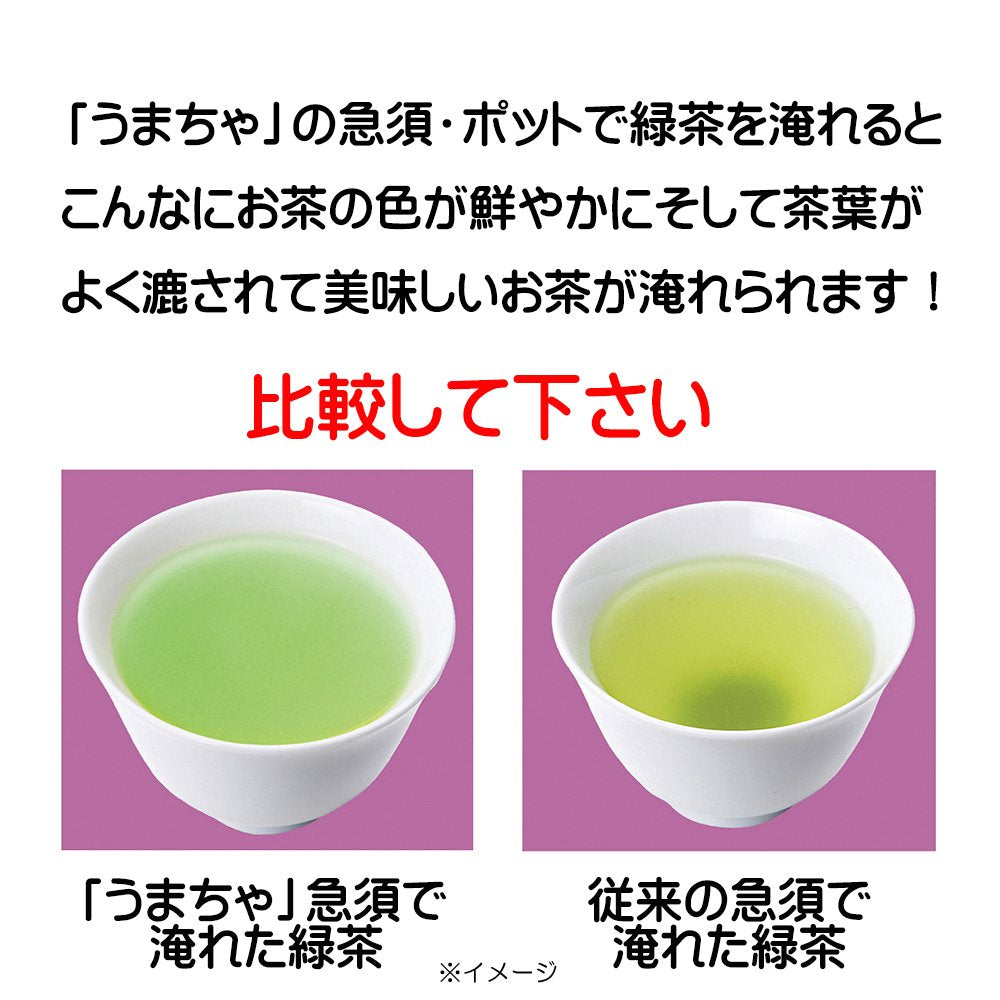 Itsumi Pottery Umacha Karugaru Mo Pot White Tea Strainer Japan 050813