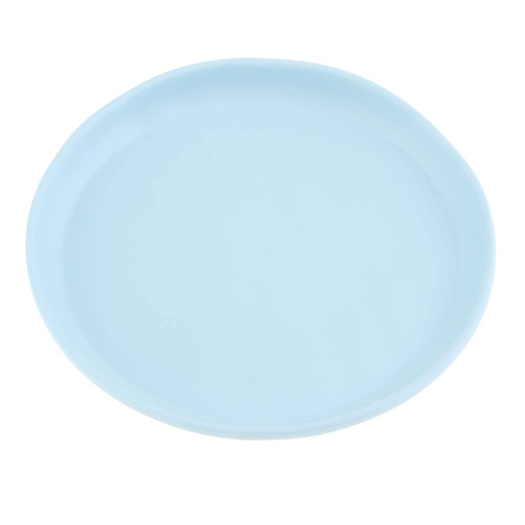 B Baosity Unbreakable Reusable Stackable Melamine Plastic Mug Saucer Blue Japan