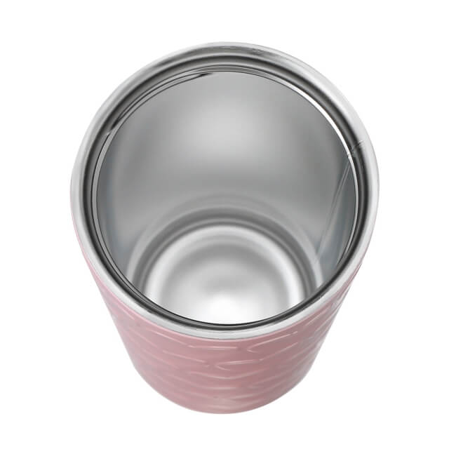 Starbucks Valentine 2022 Stainless Steel Cylinder Tumbler with Embossed Heart 355ml - Tumblers