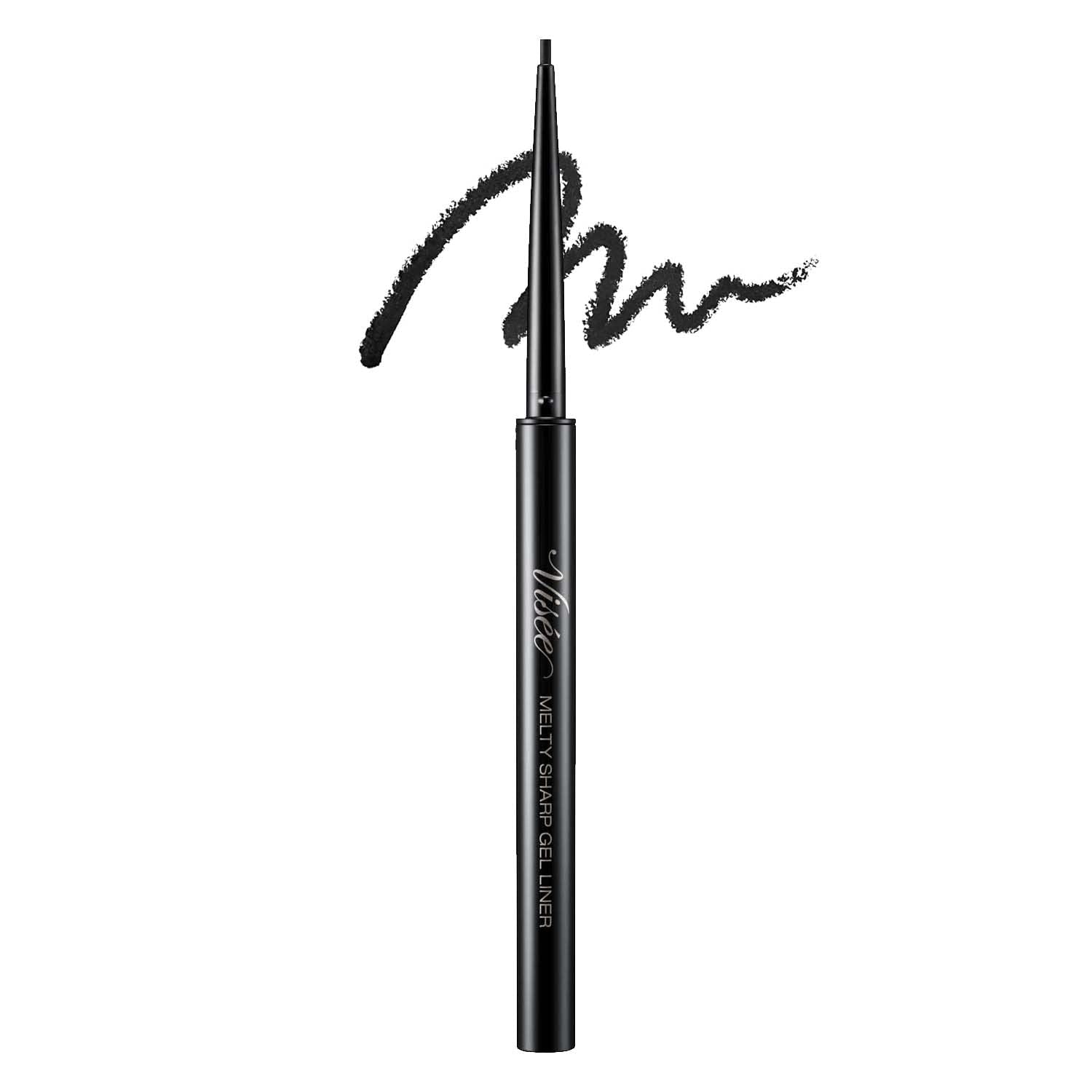 Visee Riche Black Gel Liner Melty Sharp 0.1G - Long-Lasting Eye Makeup