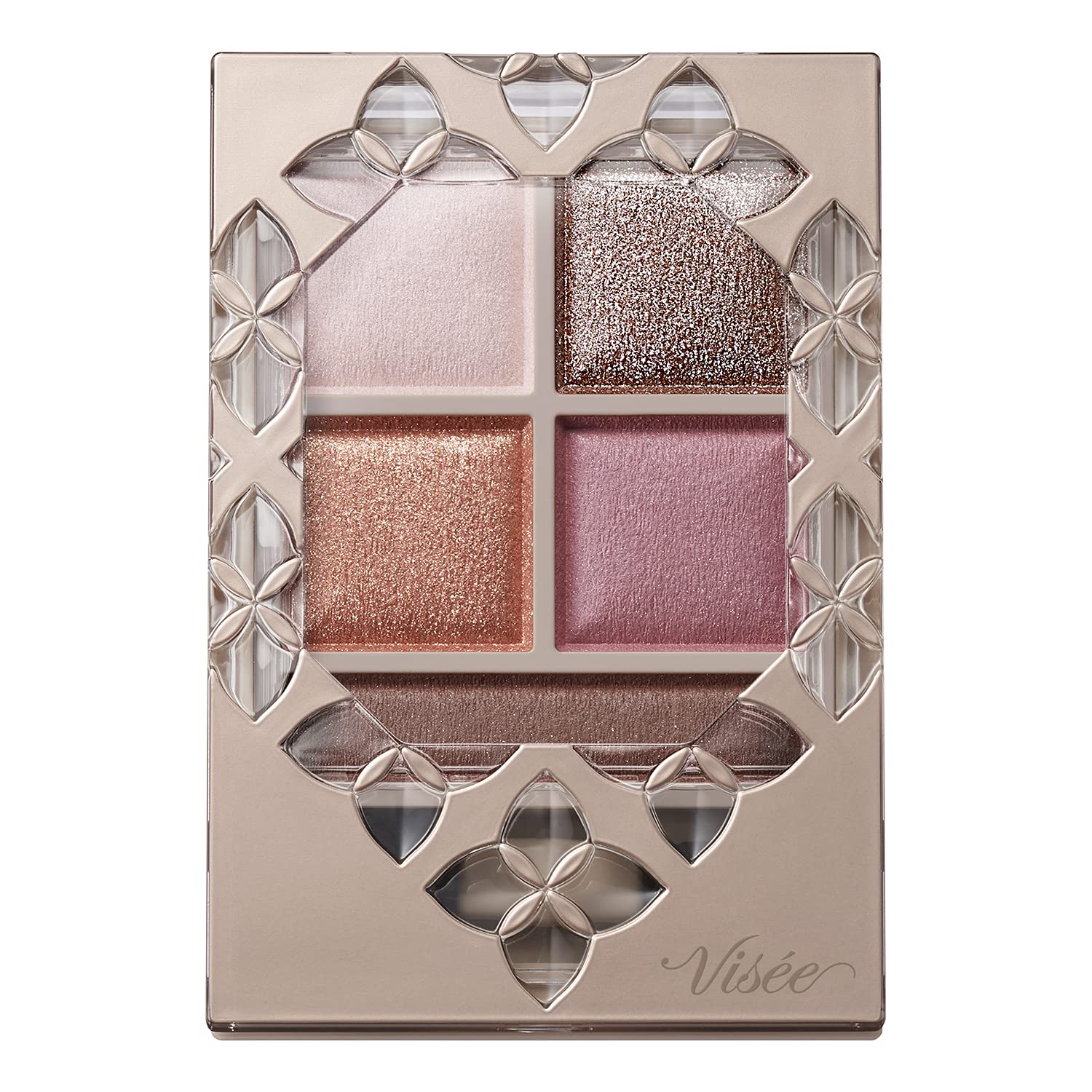 Visee Riche Panorama 5.5g Eye Shadow Palette in BR-3 Pink Brown