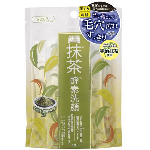 Wafood Made Uji Matcha Enzyme Face Wash 0.4g x 30 Packets