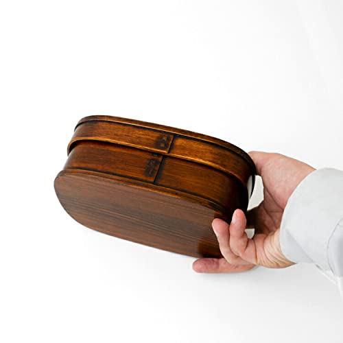 Ruozhao Wakacho Bento Box Brown 19X12.5X6.8Cm Japan