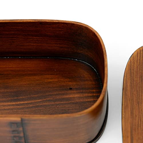 Ruozhao Wakacho Bento Box Brown 19X12.5X6.8Cm Japan