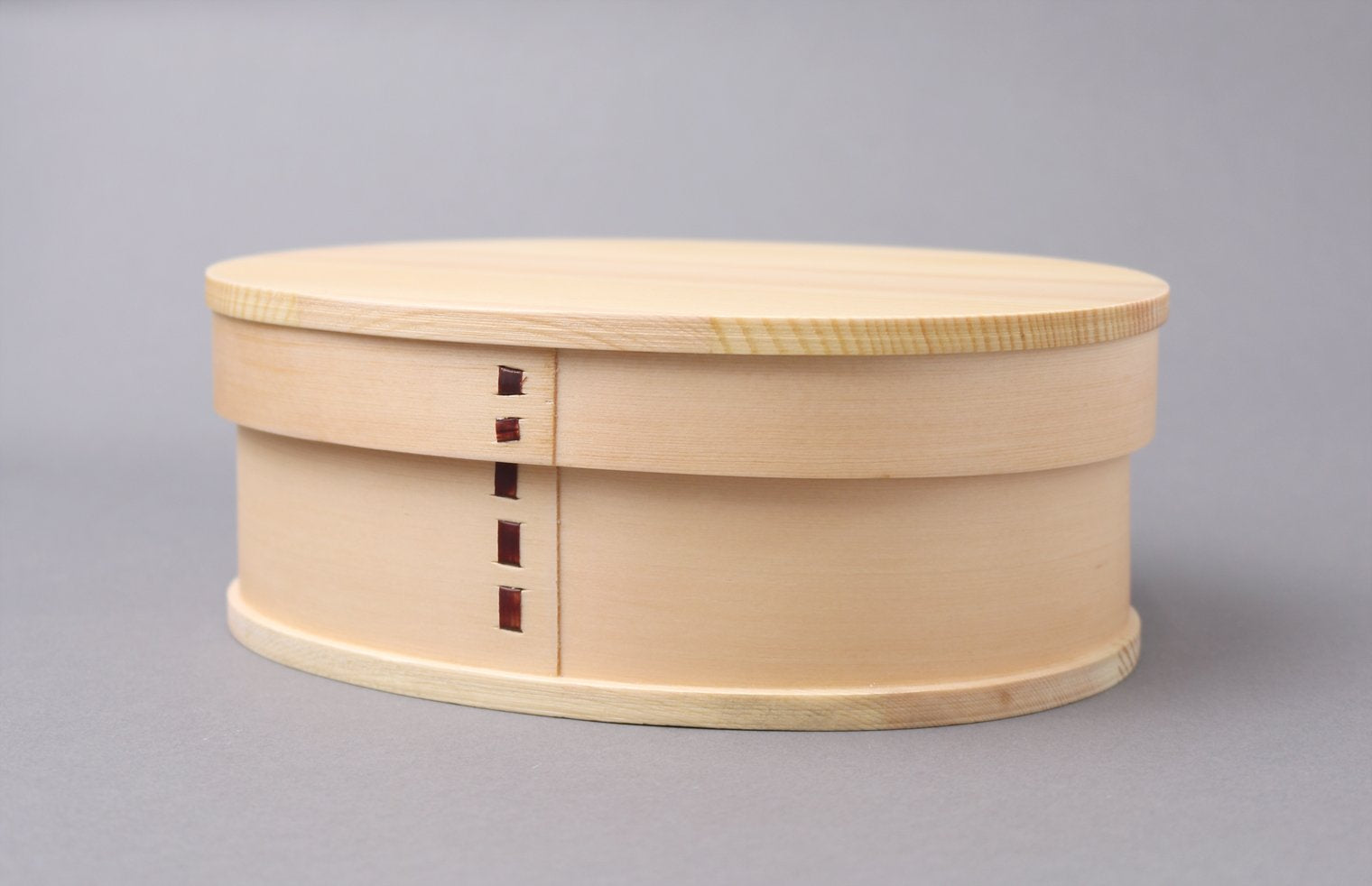 Ruozhao Wakacho Magewappa Japanese Lunch Box Wp03Sw - Oval Small Natural