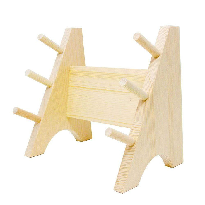 Yamacoh Katana-Style Wooden Knife Rack for 3 Knives (10300)