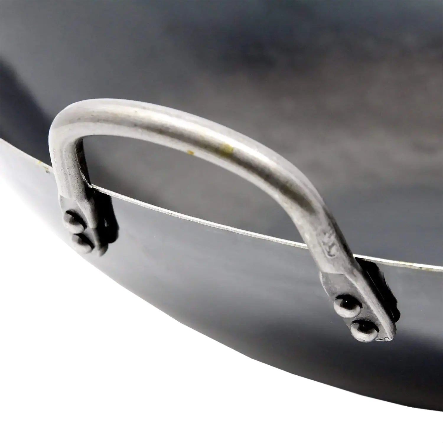 Yamada Hammered Iron Double-Handle Wok (1.2Mm Thickness) 45cm