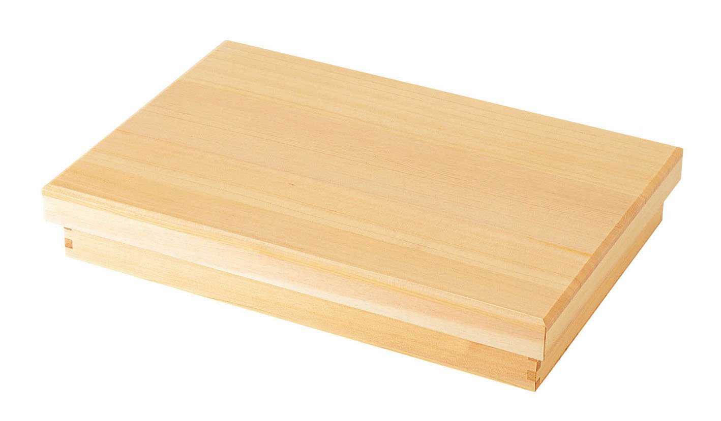 Yamaco 27201 Bento Box Set With Cypress Body Lid & Divider - Made In Japan