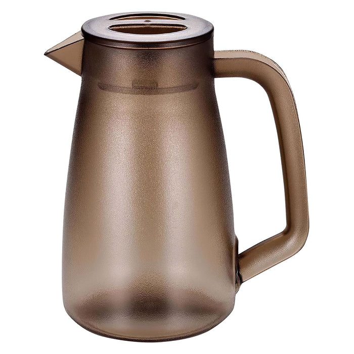 Yukiwa Plastic Water Pitcher 2.2L - Brown