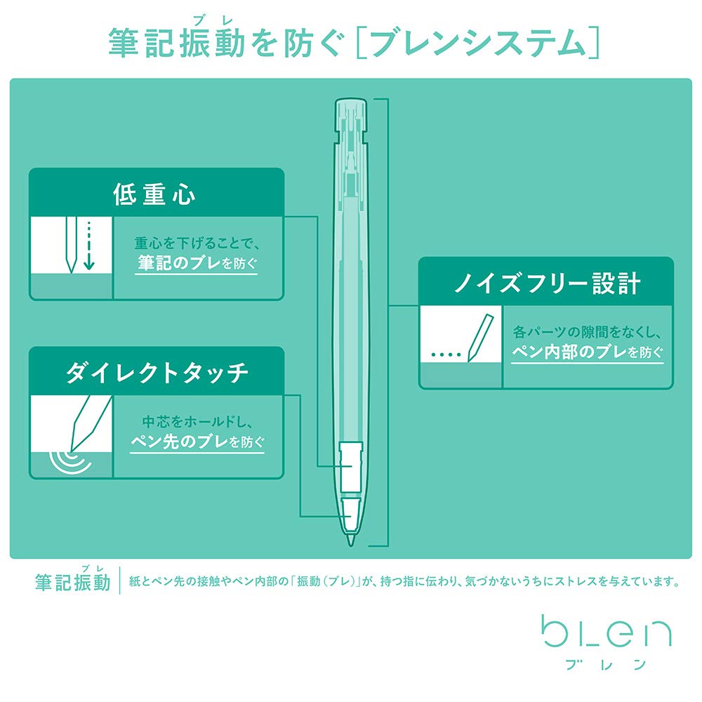 Zebra Japan Oil-Based Ballpoint Pen White Axis Black Ink 0.5Mm 10 Pack B-Bas88-W