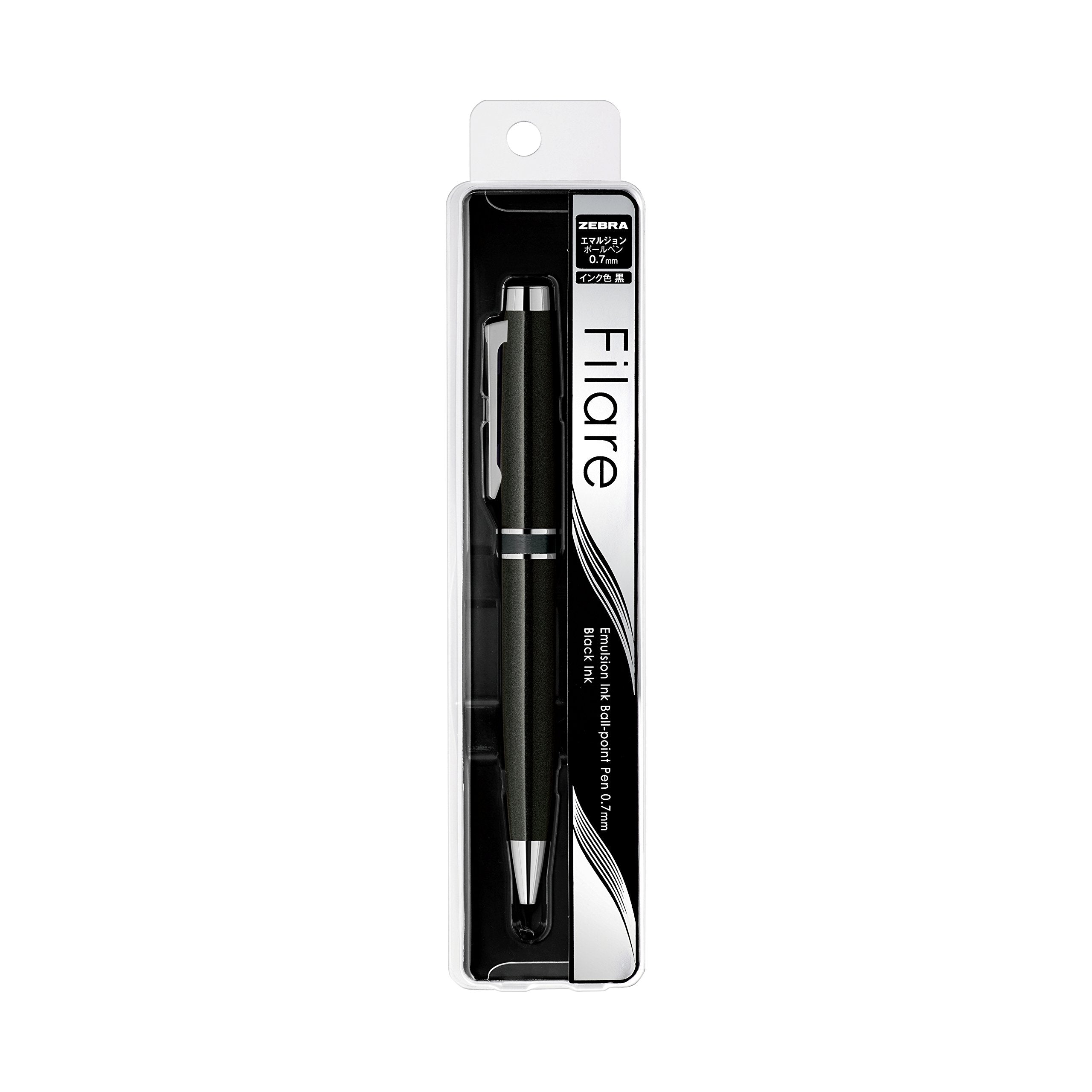 Zebra Japan Permanent Ballpoint Pen Filler 0.7 Black P-Ba68-Bk