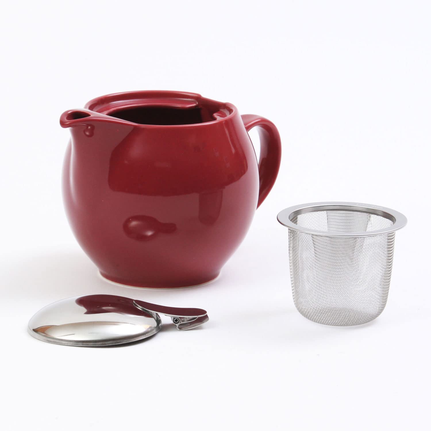 Zero Japan Universal Teapot Burgundy 450Ml Bbn-02 Japan