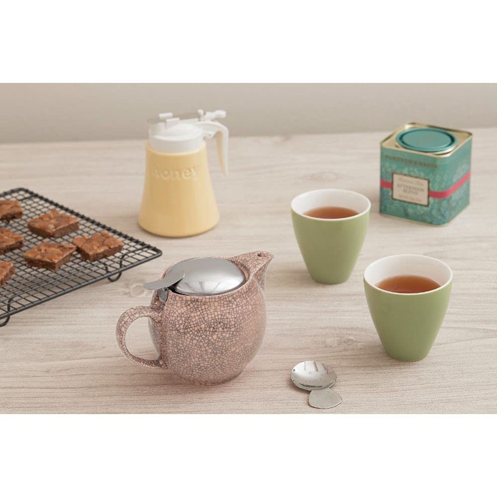 Zero Japan Universal Teapot 3 People Crackle Color Series Bbn-02 Acpi Artisan Pink Japan