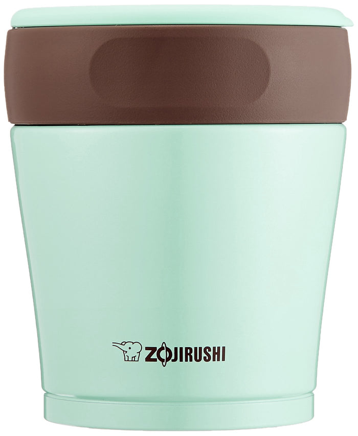 Zojirushi Mahobin (Zojirushi) Stainless Steel Vacuum Insulation Hood Jar Lunch Box Heat Insulation Cold Insulation Wide Mouth 260Ml Blue Sw-Gd26-Ap
