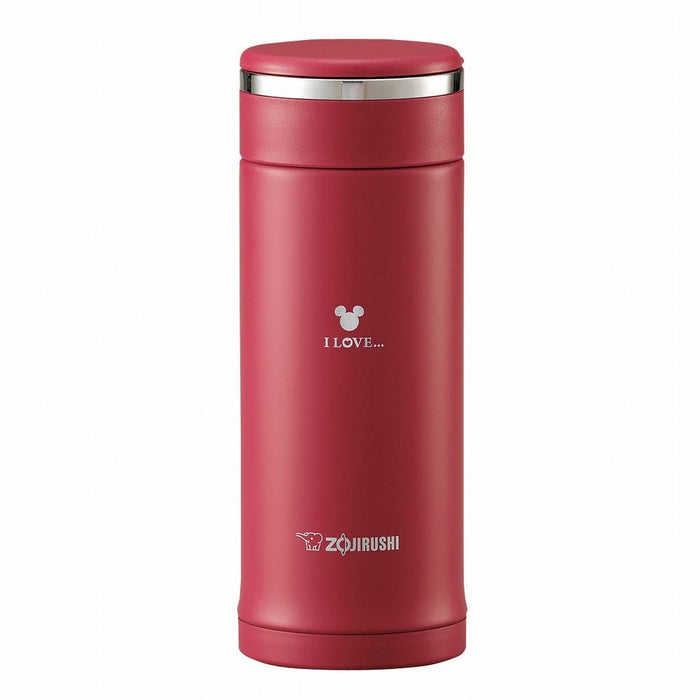 Zojirushi 360Ml Red Stainless Steel Water Bottle Mug Japan Sm-Jv36D-Ea