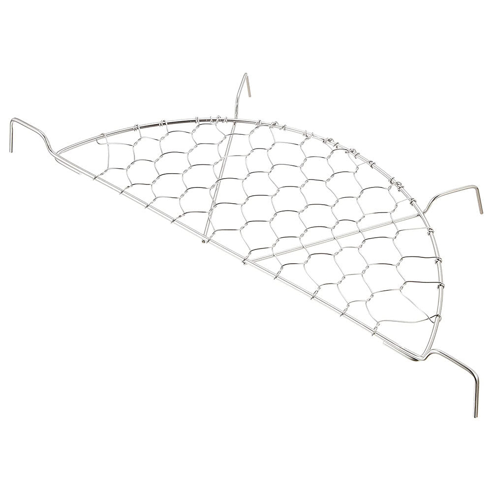 Ebm Semilunar Stainless Steel Tempura Cooling Rack For 36cm Tempura pan