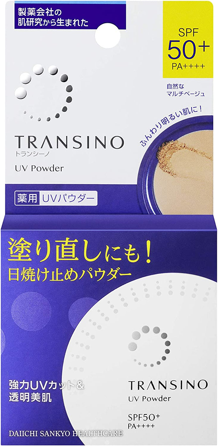 Transino Medical UV Powder SPF50/ PA ++++ 12g - Powder Makeup Made In Japan