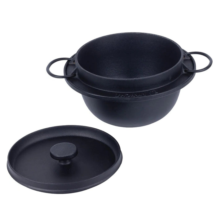 Iwachu Japan Cast Iron Rice Cooker Casserole 3-Go
