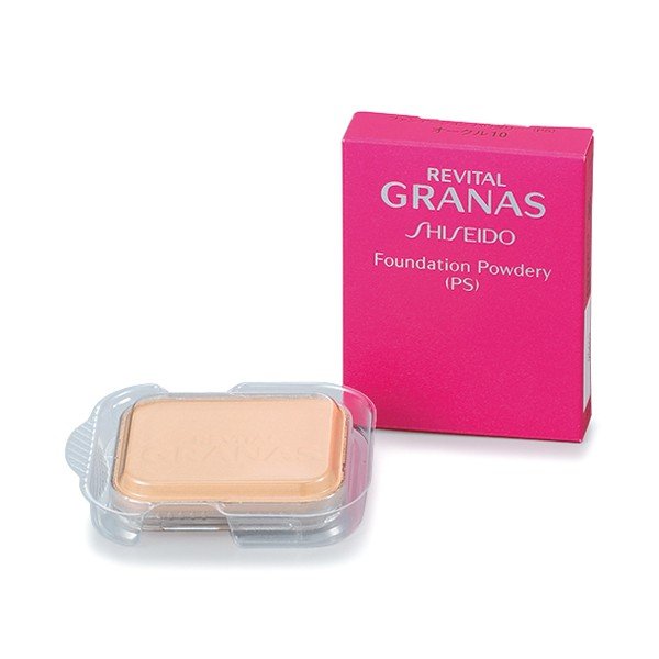 Shiseido Revital Granas Foundation Powdery (PS) OC10 SPF20/ PA + 11g - Makeup Foundation