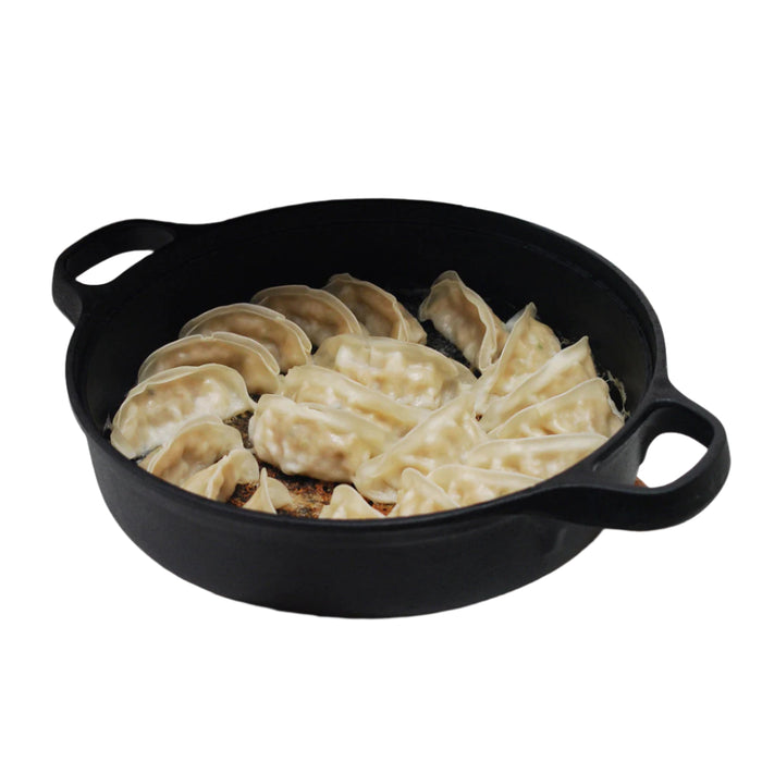 Seieido 26Cm Japanese Cast Iron Sukiyaki & Gyoza Pan