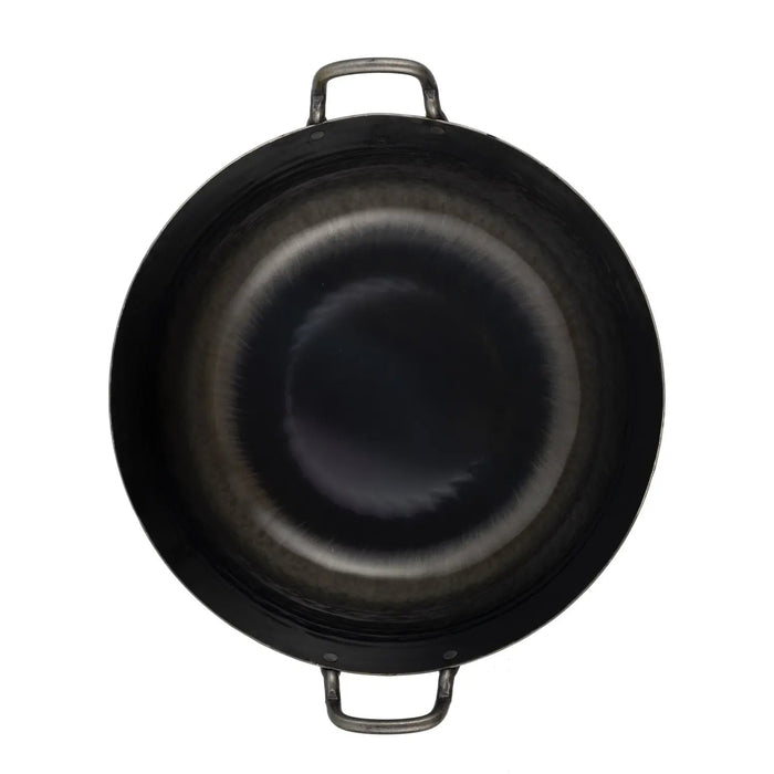 Yamada Hammered Iron Tempura Pan 39cm