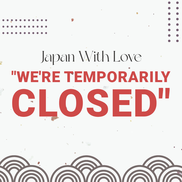 Japan With Love's Update: Temporary Website Closure for Order Processing